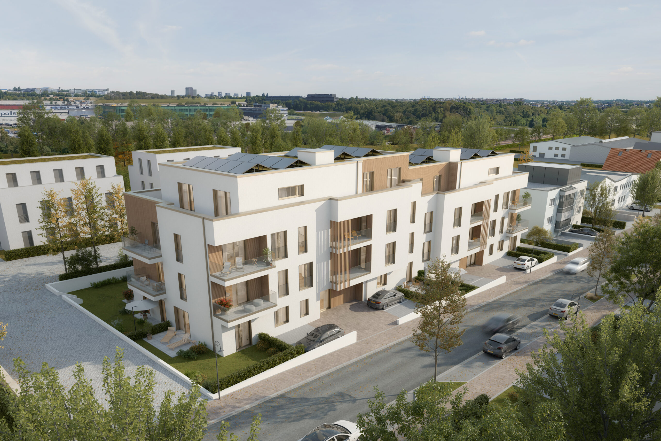 Projet résidentiel Parkside à Bertrange